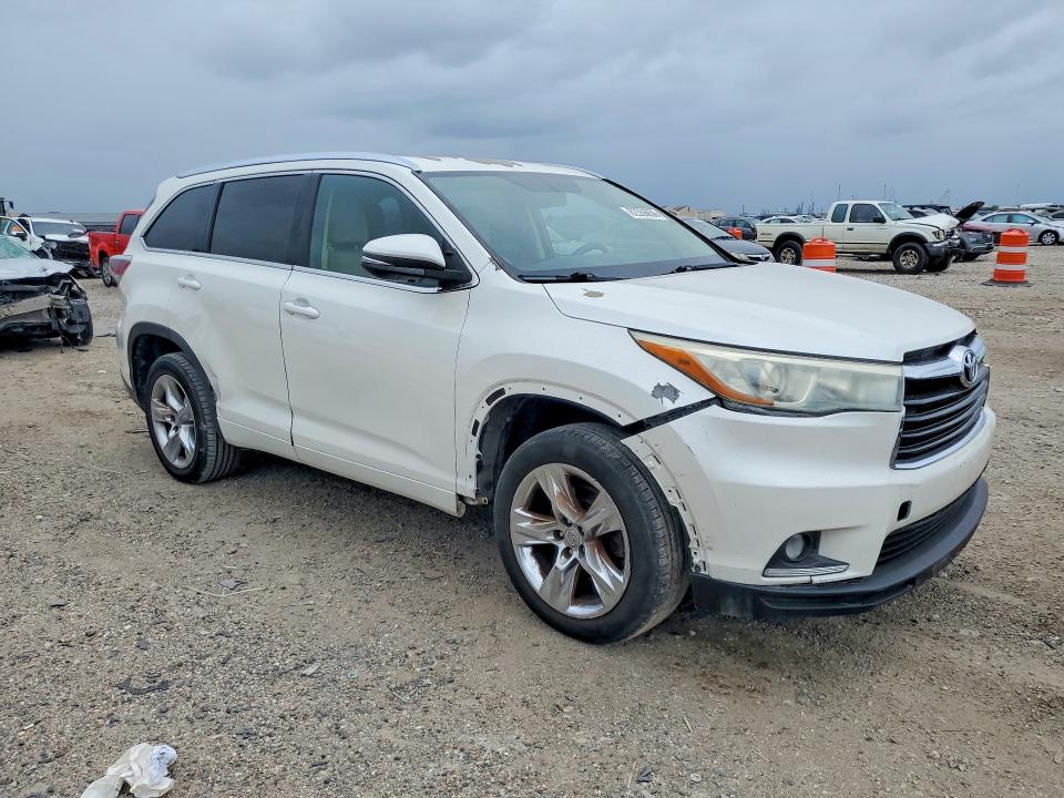 2015 Toyota Highlander მანქანა იყიდება აუქციონზე, vin: 5TDYKRFH8FS064923, აუქციონის ნომერი: 62356656
