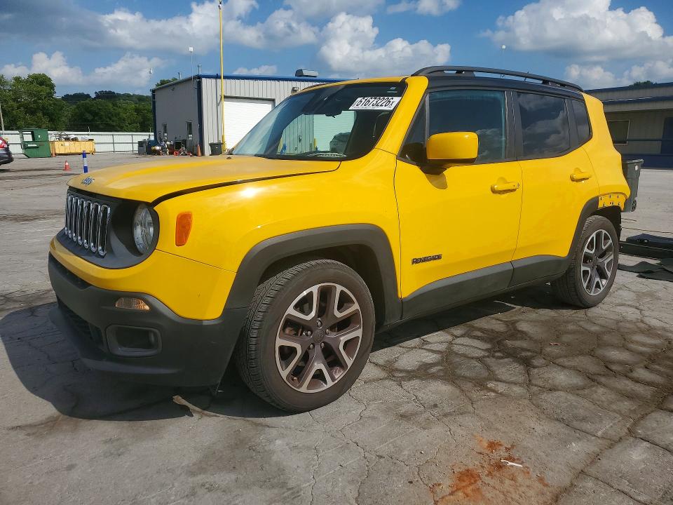 Aukcja sprzedaży 2016 Jeep Renegade, vin: ZACCJABT9GPC61817, numer aukcji: 61673226