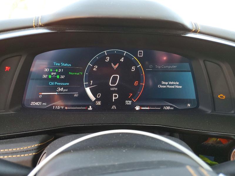Продажа на аукционе авто 2020 Chevrolet Corvette, vin: 1G1Y82D41L5108390, номер лота: 59736026