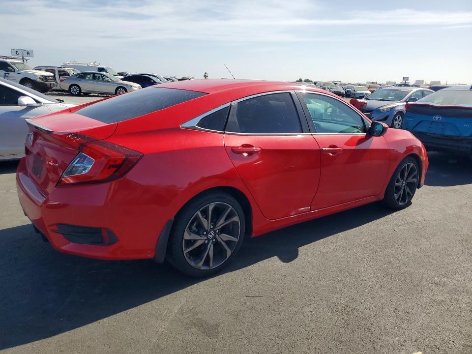 Продажа на аукционе авто 2021 Honda Civic, vin: 2HGFC2F89MH534580, номер лота: 59640096