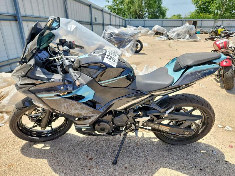 58100046 :رقم المزاد ، JKAEXKH13LDA73769 vin ، 2020 Kawasaki Ex400 مزاد بيع