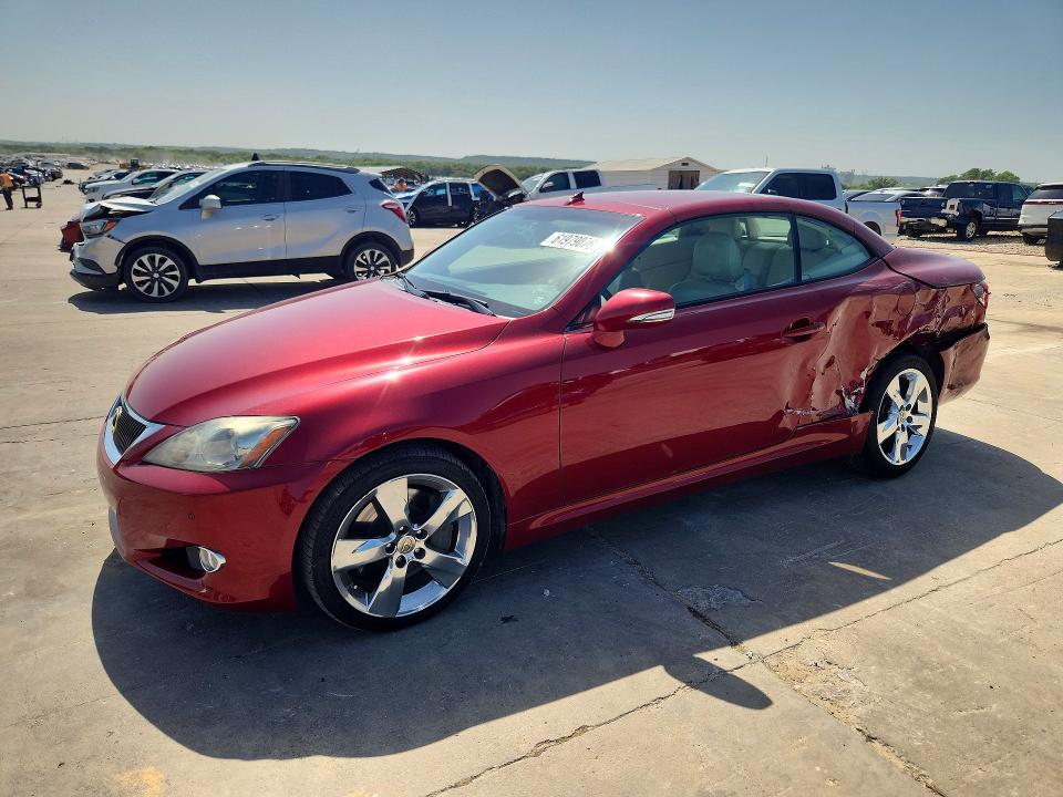 61979076 :رقم المزاد ، JTHFE2C21A2502301 vin ، 2010 Lexus Is مزاد بيع