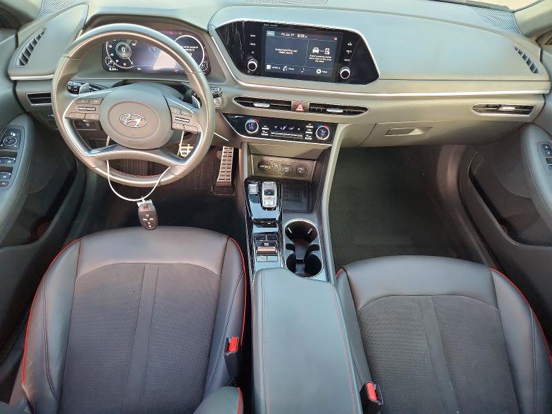 61532186 :رقم المزاد ، 5NPEJ4J20MH117743 vin ، 2021 Hyundai Sonata مزاد بيع