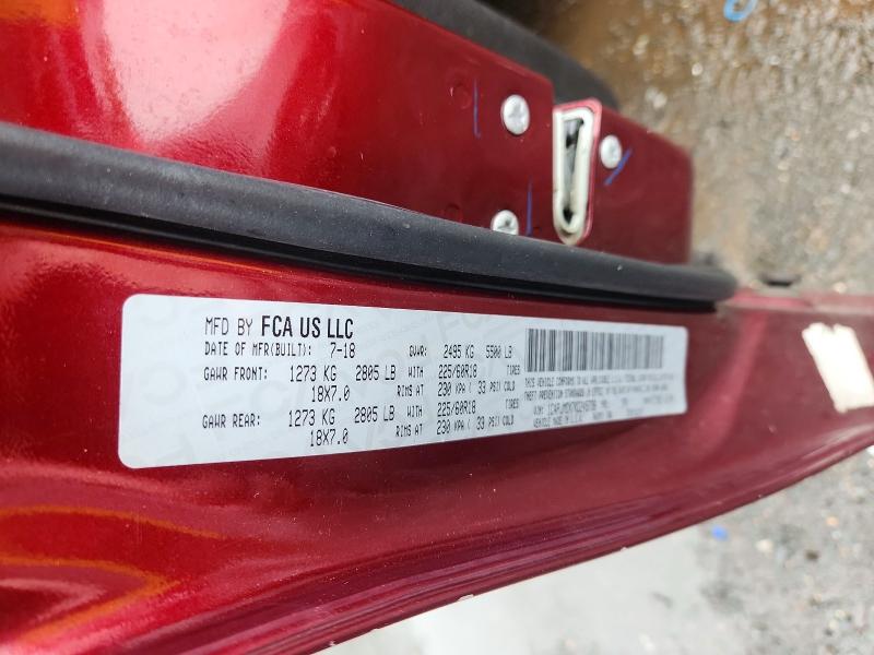 85625275 :رقم المزاد ، 1C4PJMDX7KD245738 vin ، 2019 Jeep Cherokee مزاد بيع