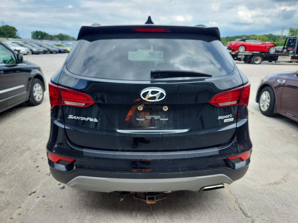 2018 Hyundai Santa Fe Sport მანქანა იყიდება აუქციონზე, vin: 5XYZUDLBXJG554223, აუქციონის ნომერი: 59697296