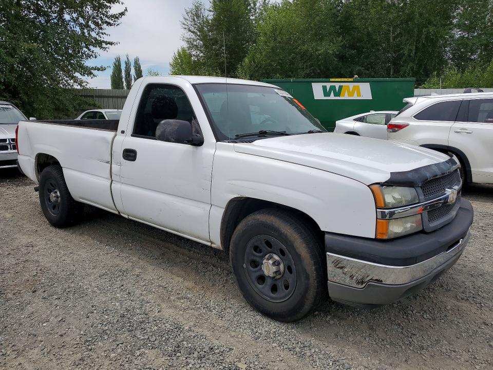 60476846 :رقم المزاد ، 1GCEC14X45Z168558 vin ، 2005 Chevrolet Silverado مزاد بيع
