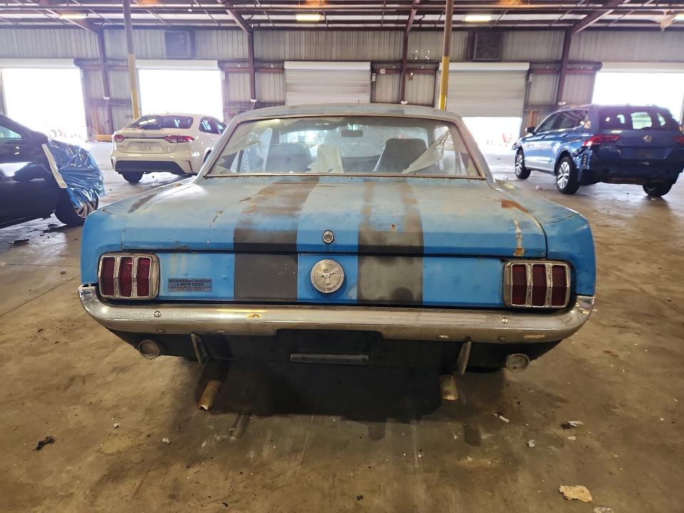 1966 Ford Mustang მანქანა იყიდება აუქციონზე, vin: 6R07C167435, აუქციონის ნომერი: 60370106
