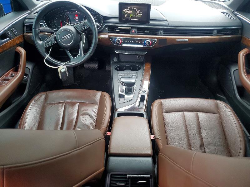 2018 Audi A4 მანქანა იყიდება აუქციონზე, vin: WAUDNAF43JA019282, აუქციონის ნომერი: 59111786