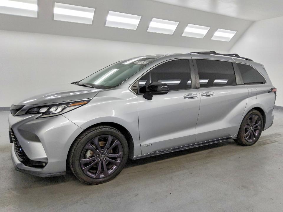 2021 Toyota Sienna მანქანა იყიდება აუქციონზე, vin: 5TDDRKEC8MS053330, აუქციონის ნომერი: 61558456