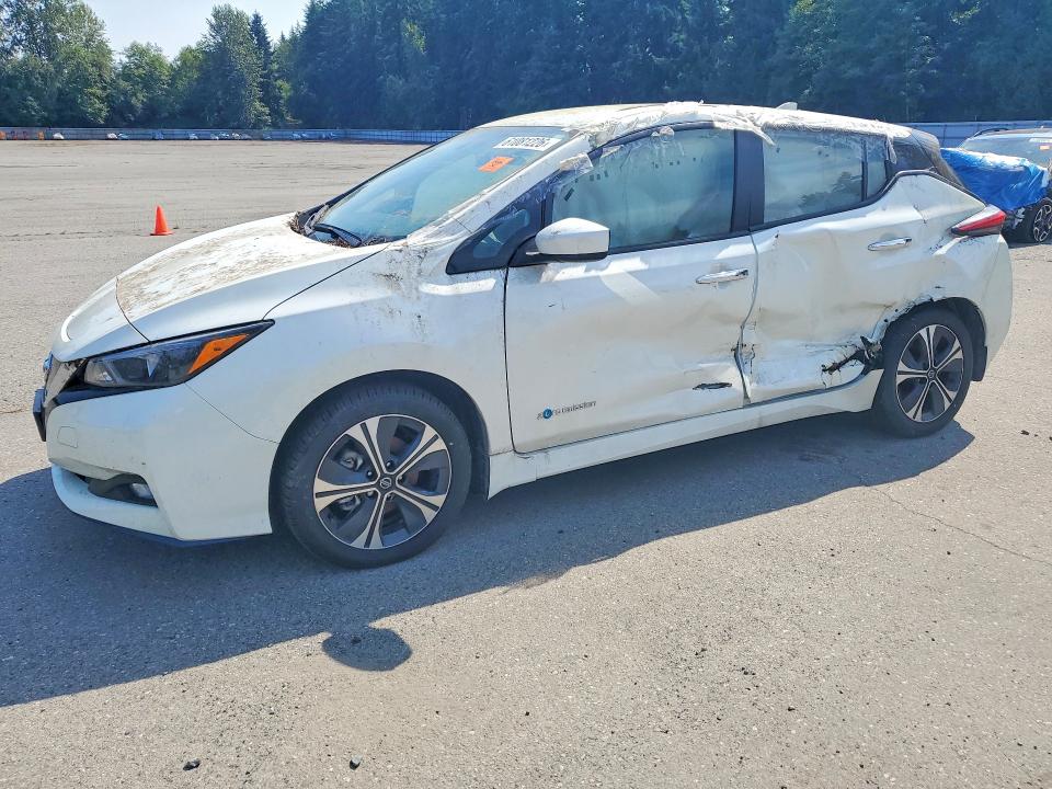 61081226 :رقم المزاد ، 1N4BZ1CP1KC320125 vin ، 2019 Nissan Leaf مزاد بيع
