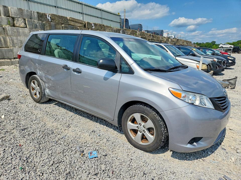 Продажа на аукционе авто 2016 Toyota Sienna, vin: 5TDZK3DC2GS759022, номер лота: 63138516