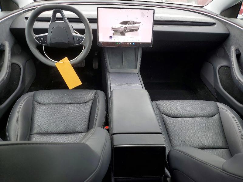 2025 Tesla Model 3 მანქანა იყიდება აუქციონზე, vin: 5YJ3E1EB9SF906893, აუქციონის ნომერი: 57027226
