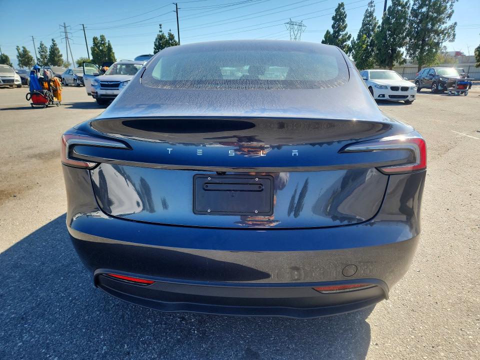 Auction sale of the 2025 Tesla Model 3, vin: 5YJ3E1EA5SF004152, lot number: 85988095