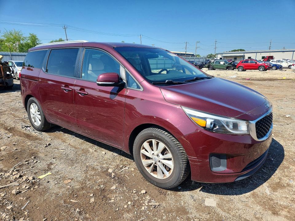 59874406 :رقم المزاد ، KNDMB5C15G6082795 vin ، 2016 Kia Sedona مزاد بيع