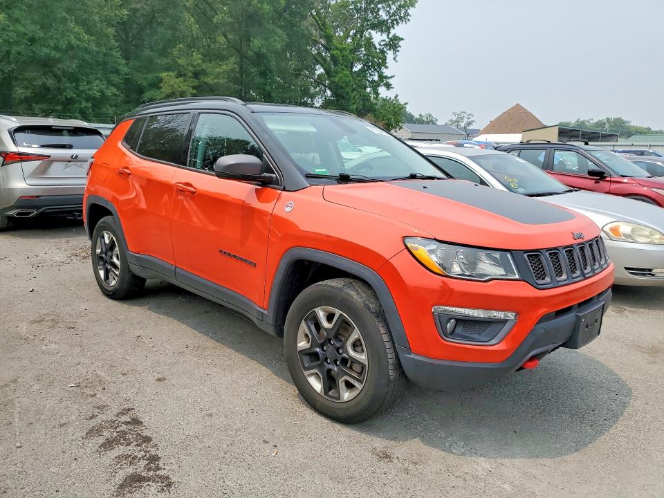 2018 Jeep Compass მანქანა იყიდება აუქციონზე, vin: 3C4NJDDB9JT128845, აუქციონის ნომერი: 61284366