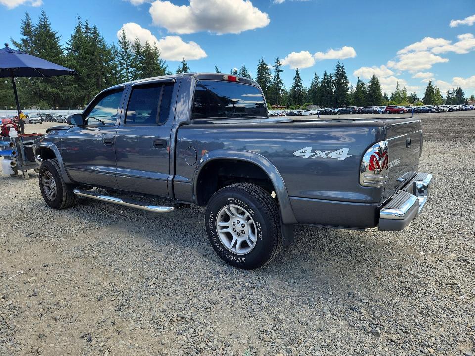 62037806 :رقم المزاد ، 1D7HG48N64S718366 vin ، 2004 Dodge Dakota مزاد بيع