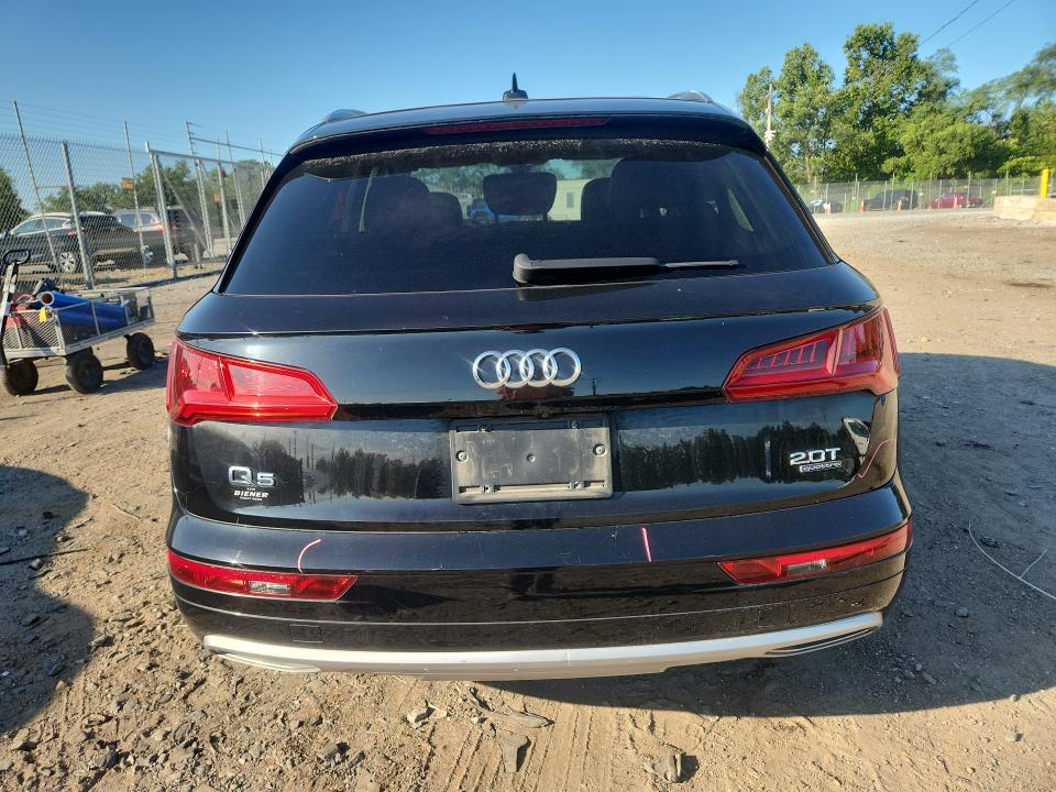 Продажа на аукционе авто 2018 Audi Q5, vin: WA1ANAFY6J2031617, номер лота: 63030856