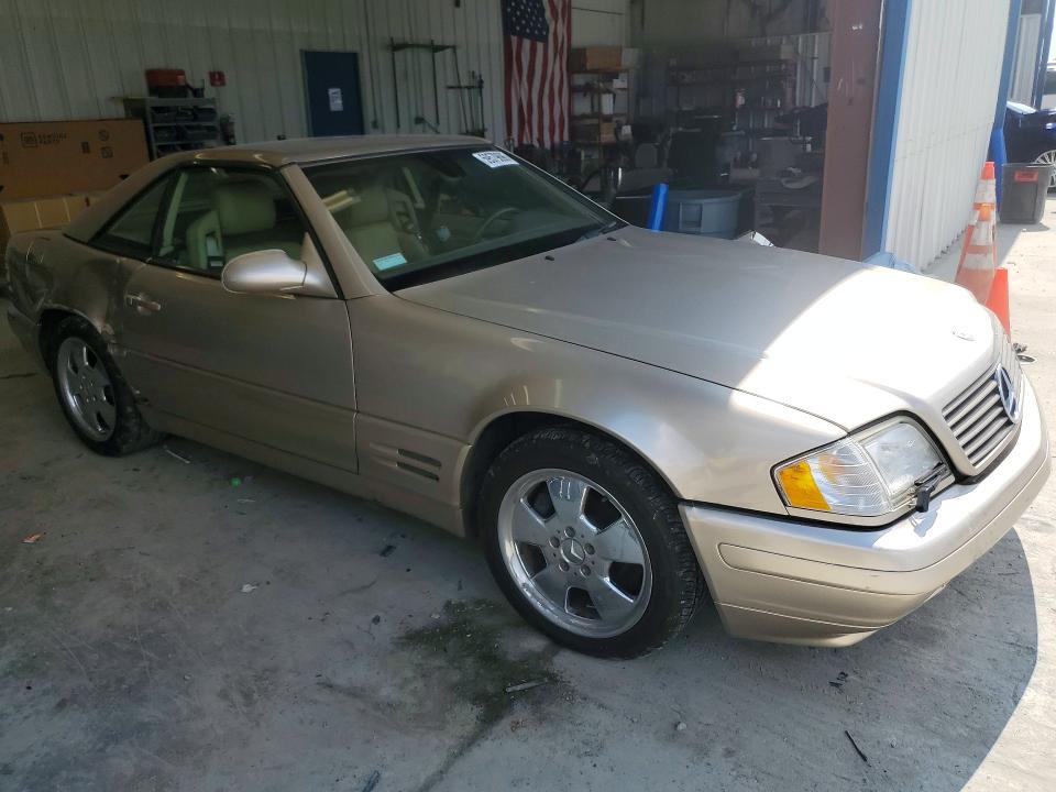 2000 Mercedes-benz Sl მანქანა იყიდება აუქციონზე, vin: WDBFA68F1YF189767, აუქციონის ნომერი: 59579696
