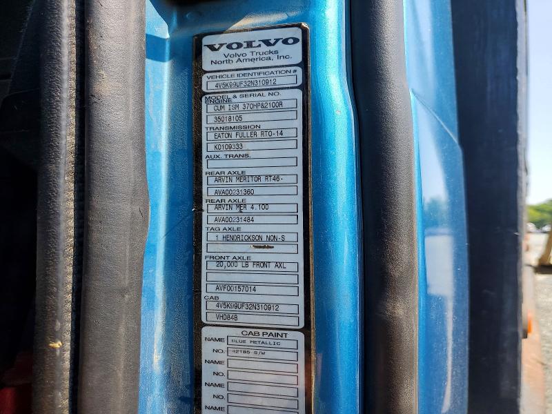 Продаж на аукціоні авто 2002 Volvo Vhd, vin: 4V5K99UF32N310912, номер лоту: 61794946