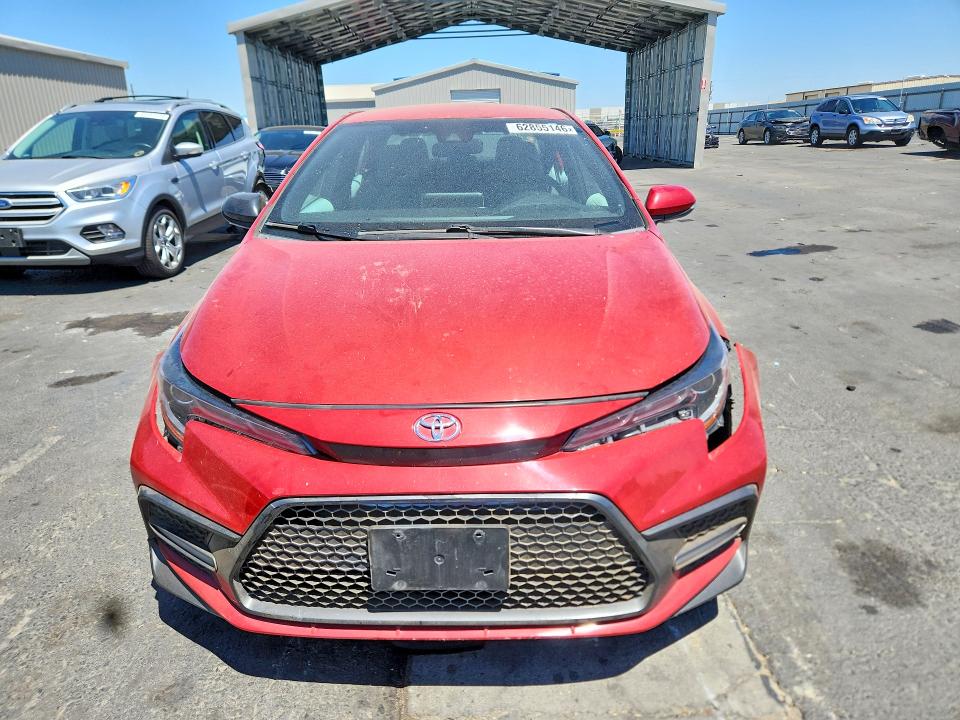 62855146 :رقم المزاد ، 5YFS4RCE3LP035652 vin ، 2020 Toyota Corolla مزاد بيع