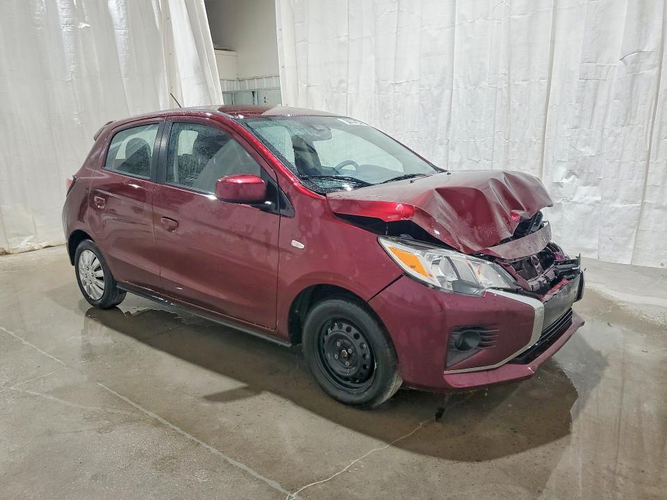 61599346 :رقم المزاد ، ML32AUHJ0RH013102 vin ، 2024 Mitsubishi Mirage مزاد بيع
