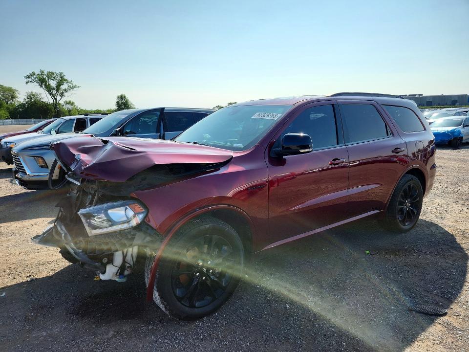 2020 Dodge Durango მანქანა იყიდება აუქციონზე, vin: 1C4SDJCT3LC395982, აუქციონის ნომერი: 62329266
