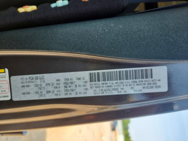 Продаж на аукціоні авто 2016 Jeep Wrangler Unlimited, vin: 1C4BJWDG9GL209083, номер лоту: 61537806
