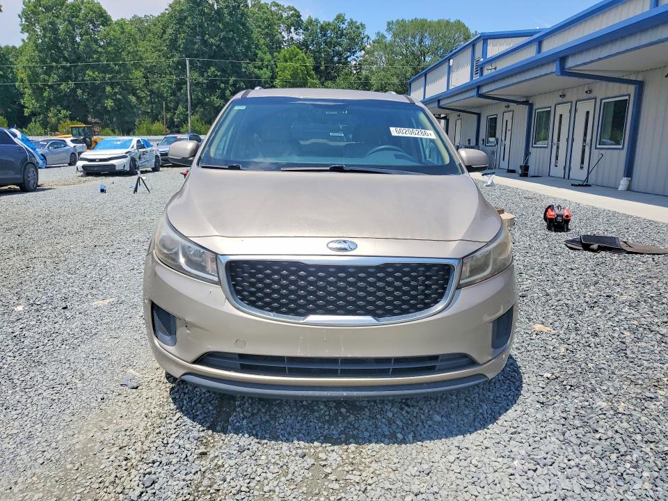 2015 Kia Sedona მანქანა იყიდება აუქციონზე, vin: KNDMB5C11F6021278, აუქციონის ნომერი: 60206286