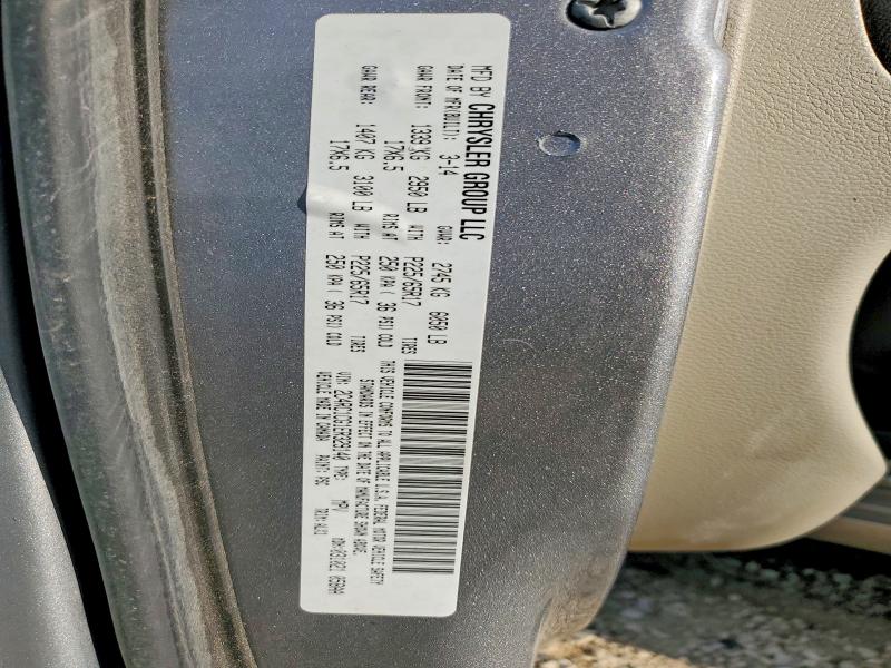 62329836 :رقم المزاد ، 2C4RC1CG1ER329140 vin ، 2014 Chrysler Town & Country مزاد بيع