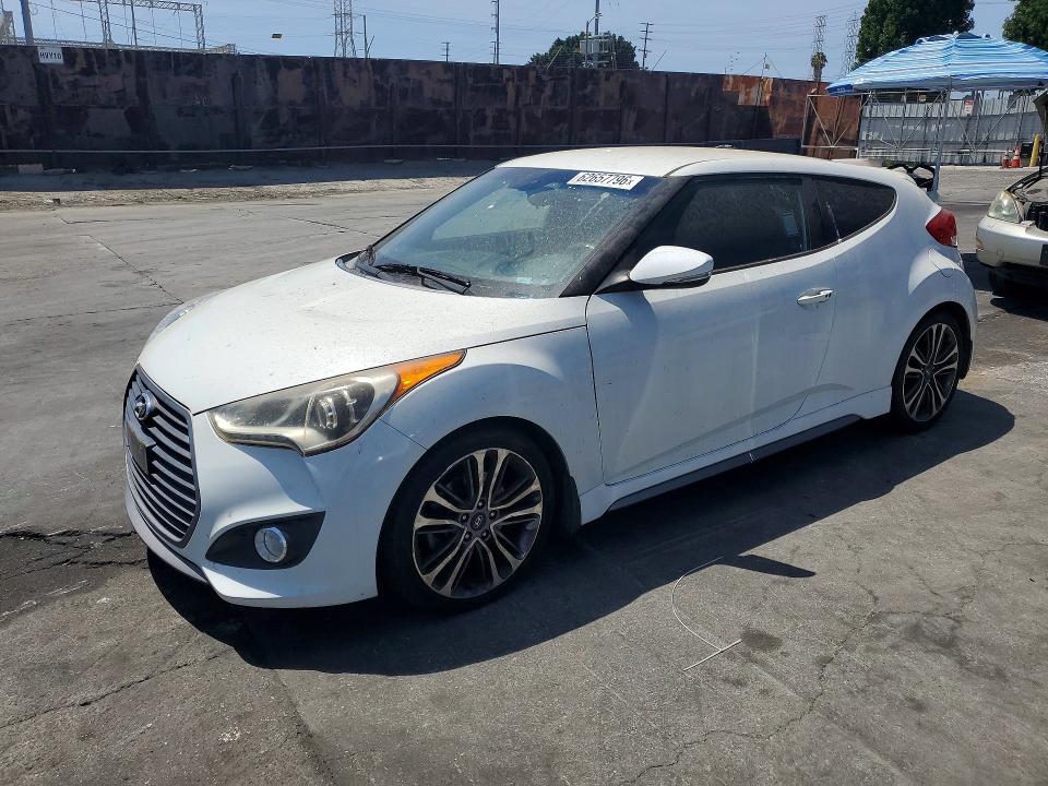 Auction sale of the 2016 Hyundai Veloster, vin: KMHTC6AE8GU302765, lot number: 62657796