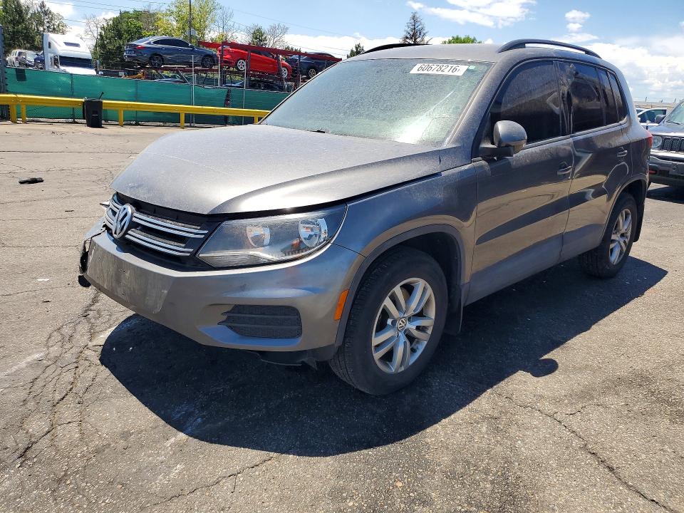 Auction sale of the 2015 Volkswagen Tiguan, vin: WVGBV7AX1FW508204, lot number: 60678216