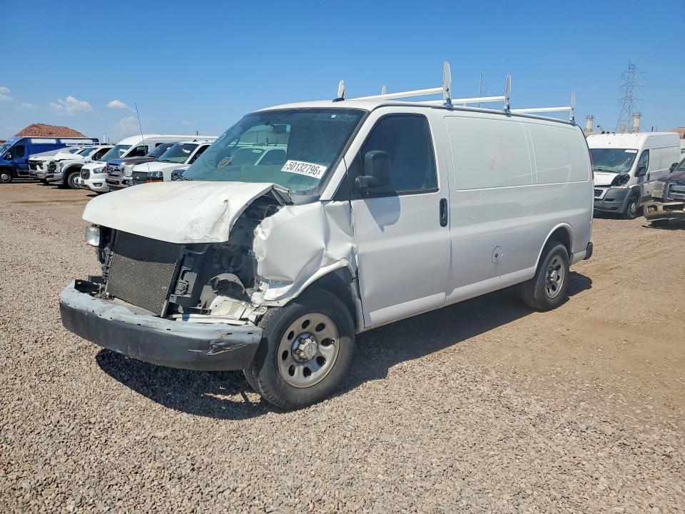 2014 Chevrolet Express G1500 მანქანა იყიდება აუქციონზე, vin: 1GCSGAFX1E1189970, აუქციონის ნომერი: 50132796