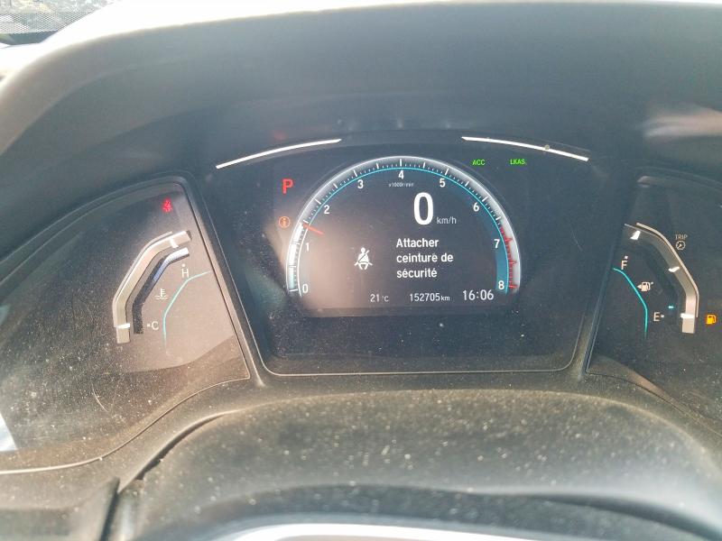 2021 Honda Civic მანქანა იყიდება აუქციონზე, vin: 2HGFC2F57MH007529, აუქციონის ნომერი: 61375406