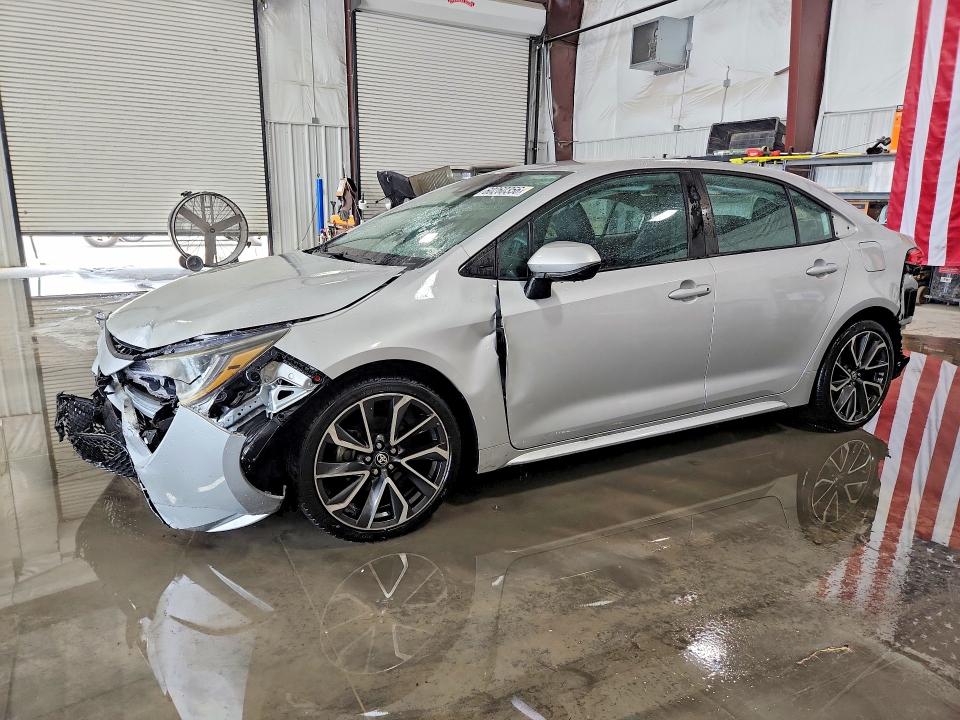 60260356 :رقم المزاد ، 5YFEPMAE5MP193485 vin ، 2021 Toyota Corolla مزاد بيع