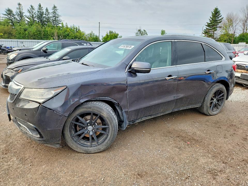 Продажа на аукционе авто 2016 Acura Mdx, vin: 5FRYD4H82GB507243, номер лота: 61629876