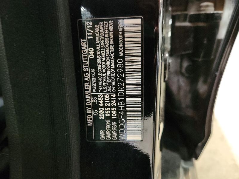 Aukcja sprzedaży 2013 Mercedes-benz C, vin: WDDGF4HB1DR272980, numer aukcji: 61807306