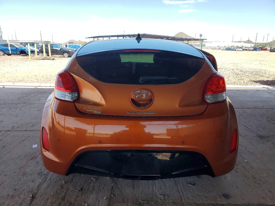 2015 Hyundai Veloster მანქანა იყიდება აუქციონზე, vin: KMHTC6AD0FU238355, აუქციონის ნომერი: 60858586