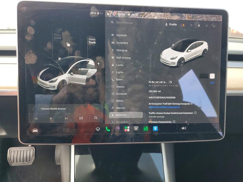Продаж на аукціоні авто 2020 Tesla Model 3, vin: 5YJ3E1EA2LF632056, номер лоту: 60500106