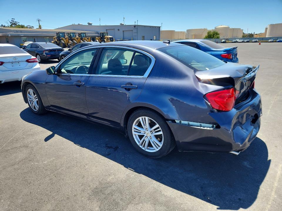 2010 Infiniti G37 Sedan მანქანა იყიდება აუქციონზე, vin: JN1CV6AP3AM406168, აუქციონის ნომერი: 62865326
