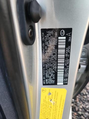 60503296 :رقم المزاد ، JTHBA30G145054340 vin ، 2004 Lexus Es مزاد بيع