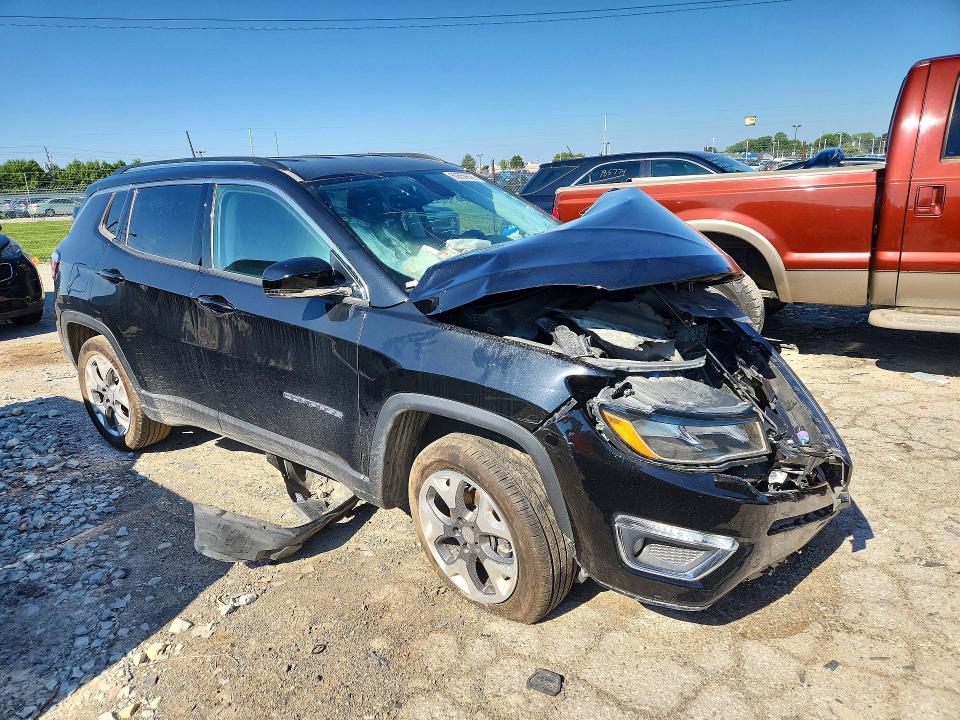 Продаж на аукціоні авто 2018 Jeep Compass, vin: 3C4NJDCB4JT399460, номер лоту: 60659626