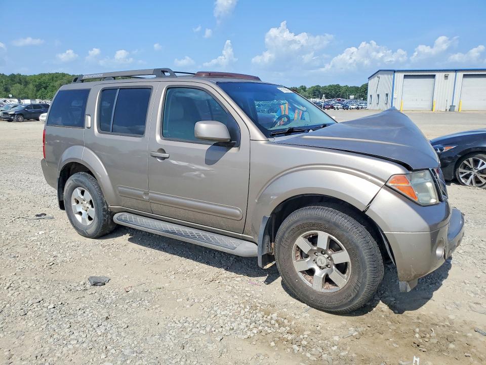 60158216 :رقم المزاد ، 5N1AR18U57C621343 vin ، 2007 Nissan Pathfinder مزاد بيع