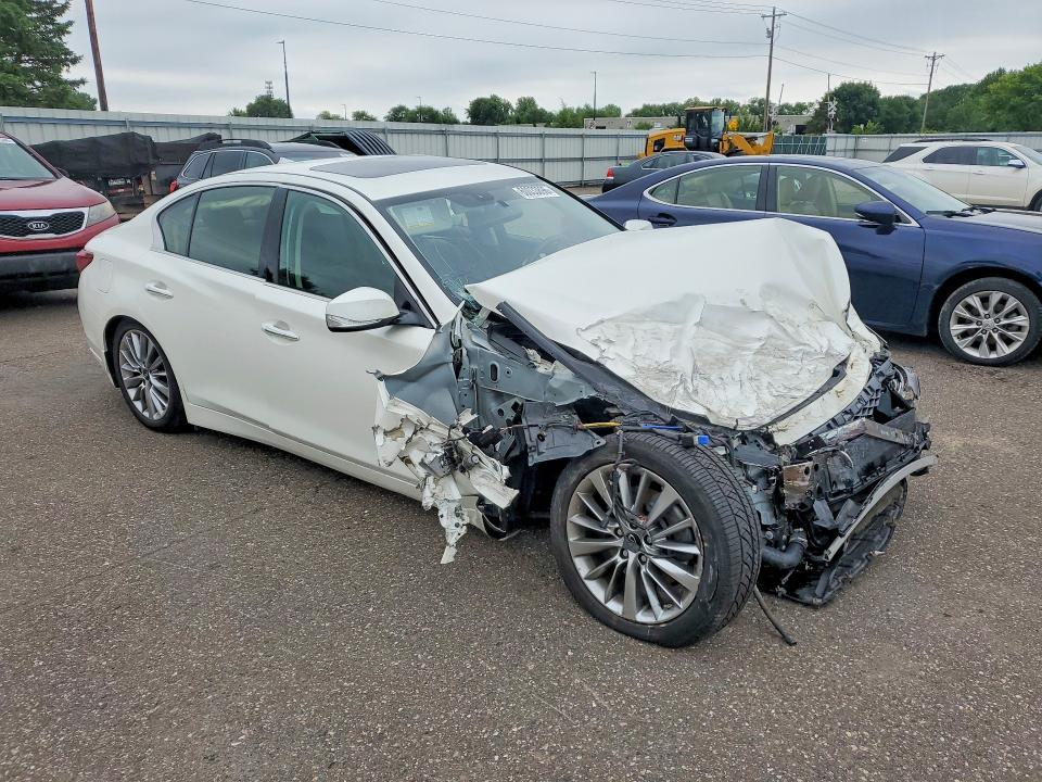 60033896 :رقم المزاد ، JN1CV7AR1JM280609 vin ، 2018 Infiniti Q50 مزاد بيع