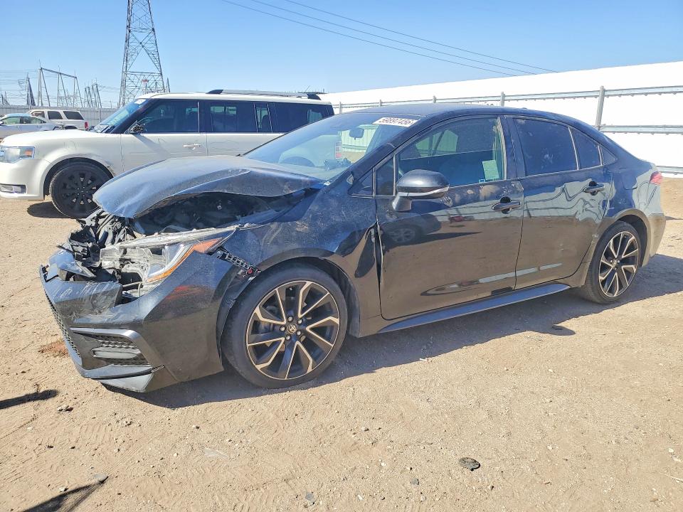 59897456 :رقم المزاد ، JTDS4RCE3LJ028365 vin ، 2020 Toyota Corolla مزاد بيع