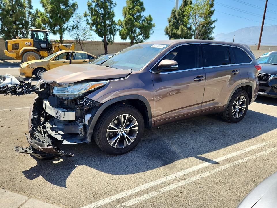 Aukcja sprzedaży 2018 Toyota Highlander, vin: 5TDZZRFH1JS244527, numer aukcji: 63174696