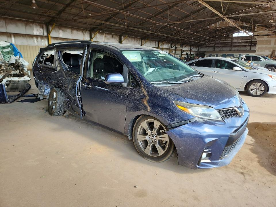 Продаж на аукціоні авто 2018 Toyota Sienna, vin: 5TDXZ3DC6JS944975, номер лоту: 61091496