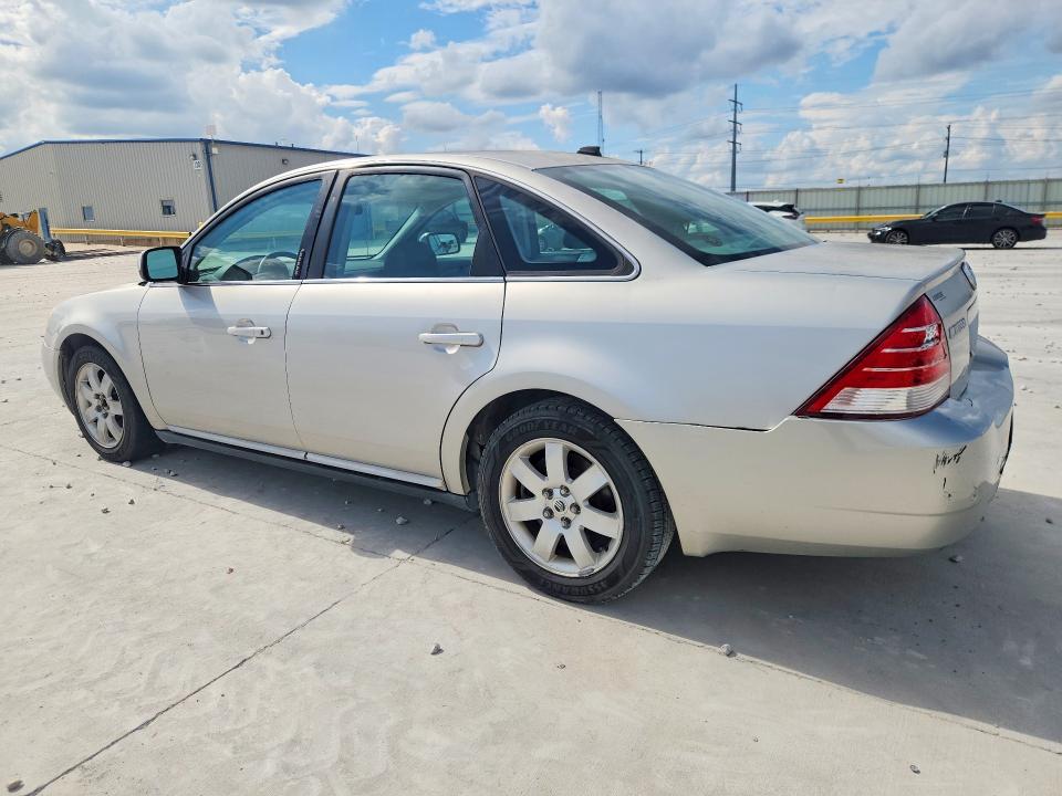 2007 Mercury Montego მანქანა იყიდება აუქციონზე, vin: 1MEFM40197G603477, აუქციონის ნომერი: 54297196