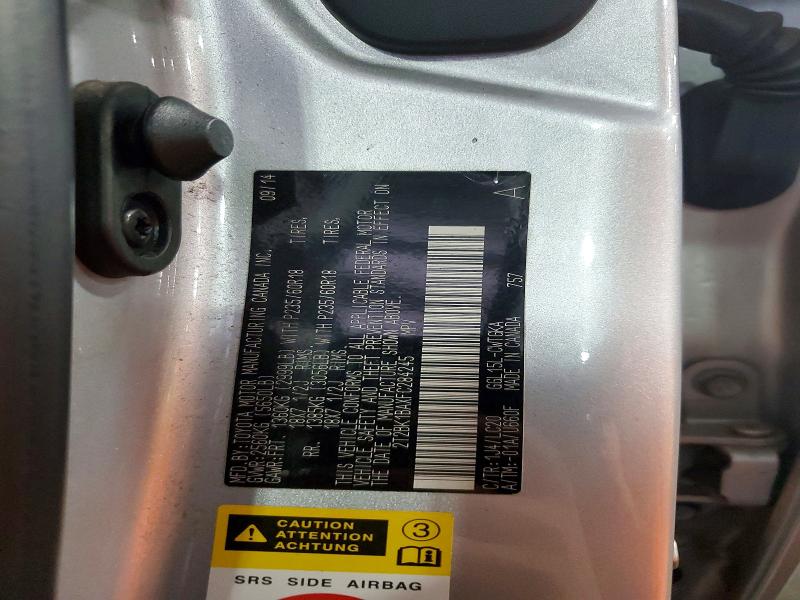 Aukcja sprzedaży 2015 Lexus Rx 350, vin: 2T2BK1BAXFC284245, numer aukcji: 63306056