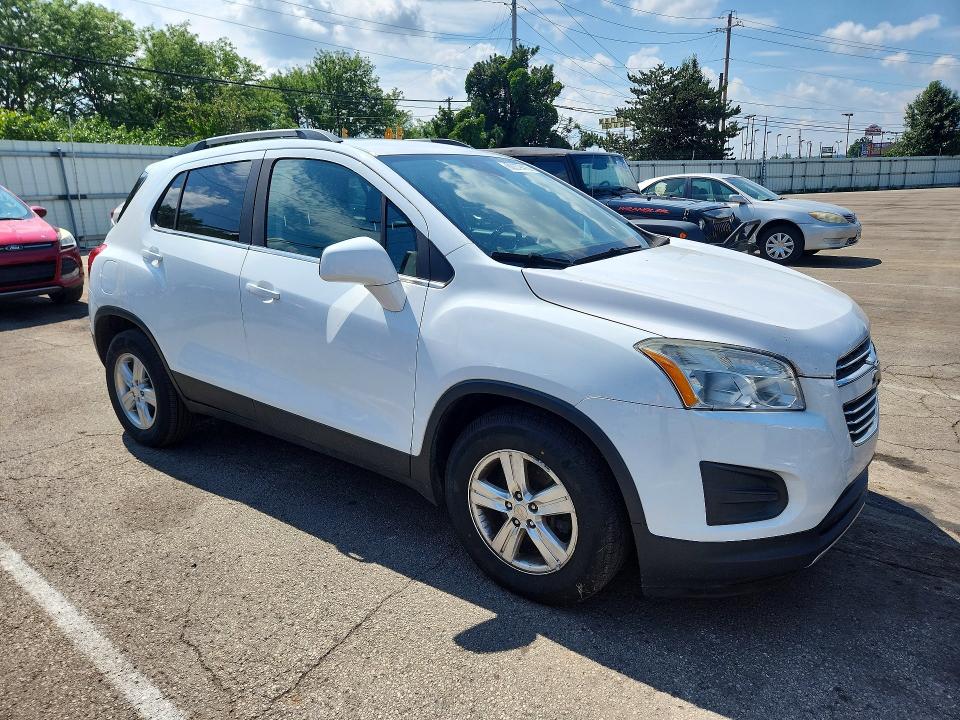 2016 Chevrolet Trax მანქანა იყიდება აუქციონზე, vin: 3GNCJLSB9GL268379, აუქციონის ნომერი: 60579416