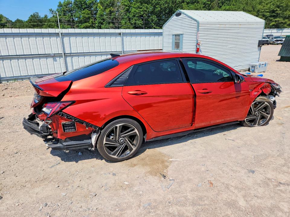 2022 Hyundai Elantra მანქანა იყიდება აუქციონზე, vin: KMHLR4AF1NU243504, აუქციონის ნომერი: 59075406